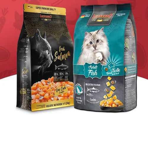 Leonardo Dry Cat Food Selection Recipe without Grain Made in Germany