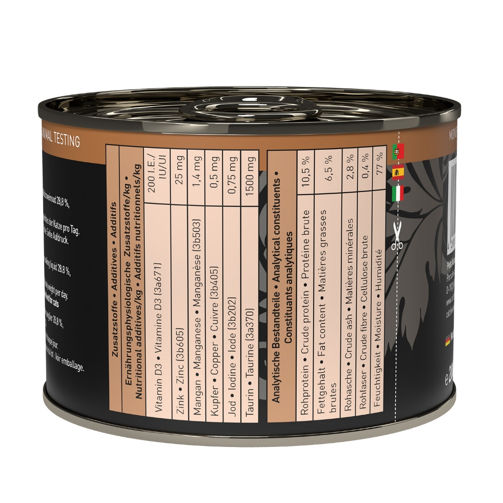 Catz finefood® PURRRR N° 109 - Wild Boar Bundle Set Cat Completed Food Sensitive