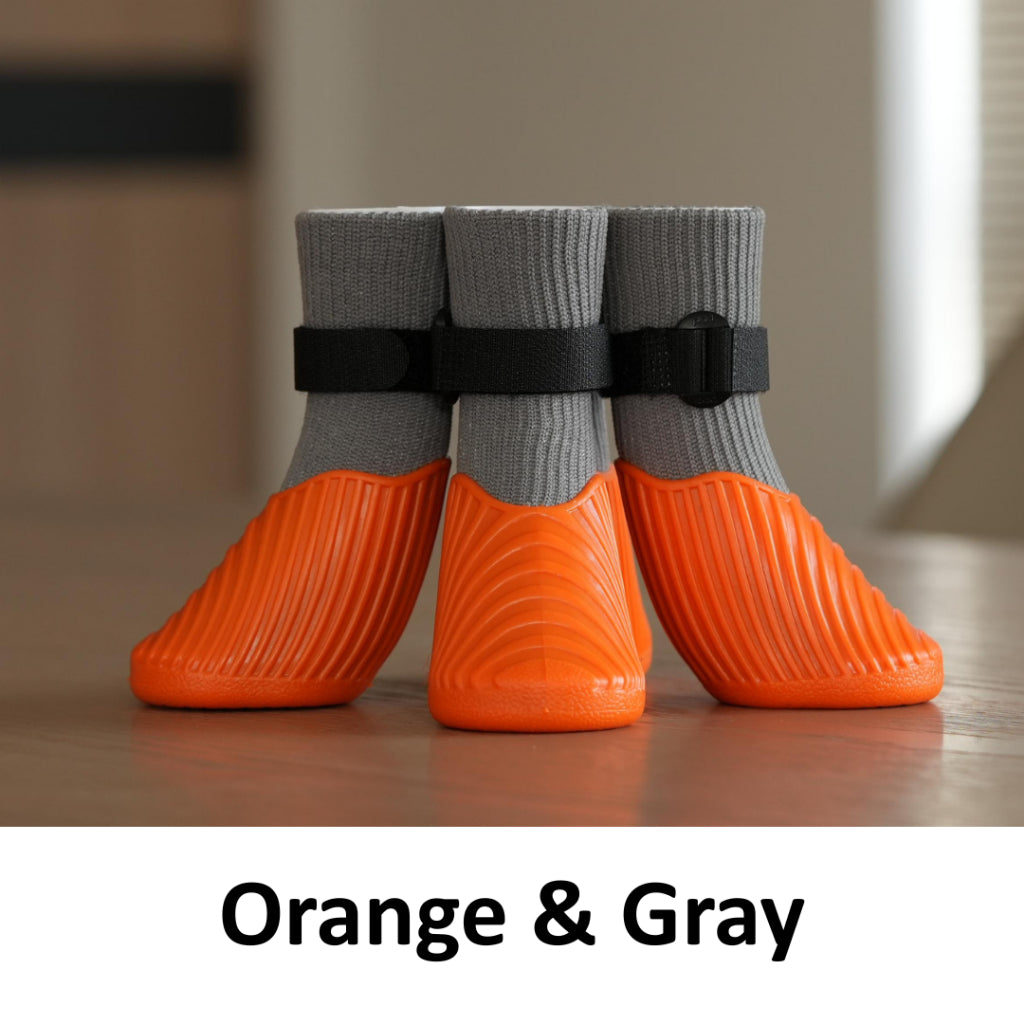 PAWFESSOR Shock-Absorbing Dog Shoes Training Running Flexible Anti-Slip Fit Pet Boots