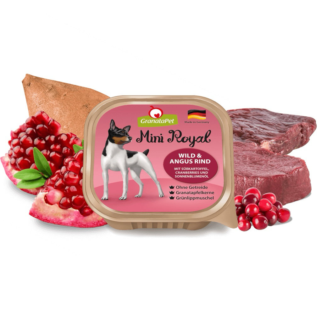 [SG Stock] GranataPet Dog Food Mini Royal Mixed Pack (6 in 1) 150g Wet Balanced Food Made in Germany
