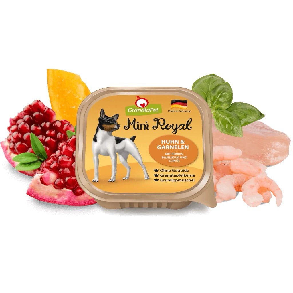 [SG Stock] GranataPet Dog Food Mini Royal Mixed Pack (6 in 1) 150g Wet Balanced Food Made in Germany