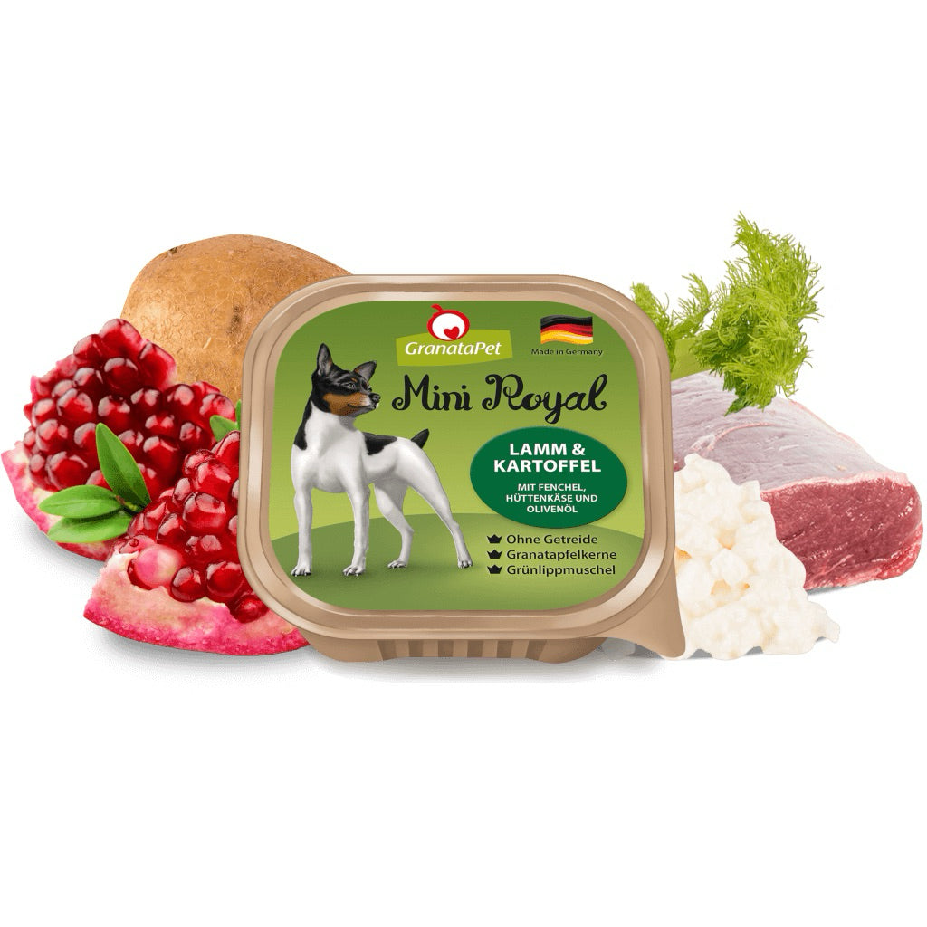 [SG Stock] GranataPet Dog Food Mini Royal Mixed Pack (6 in 1) 150g Wet Balanced Food Made in Germany