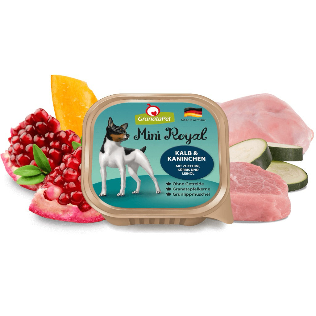 [SG Stock] GranataPet Dog Food Mini Royal Mixed Pack (6 in 1) 150g Wet Balanced Food Made in Germany