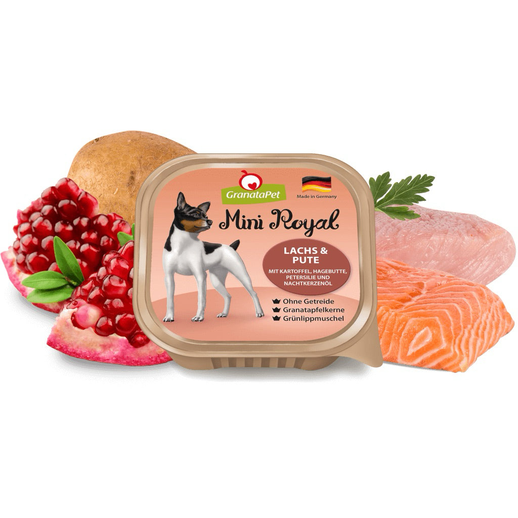 [SG Stock] GranataPet Dog Food Mini Royal Mixed Pack (6 in 1) 150g Wet Balanced Food Made in Germany